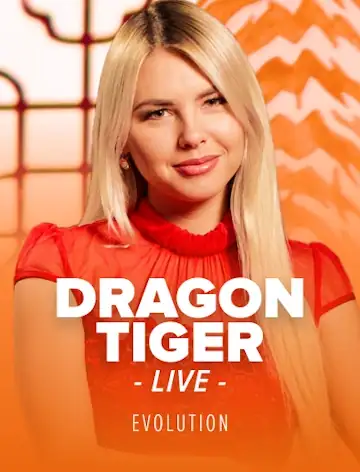 Dragon Tiger, a Evolution game at Neptune Play Casino with 96.27% RTP