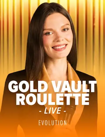 Gold Vault Roulette, a Evolution game at Neptune Play Casino with 97.30% RTP