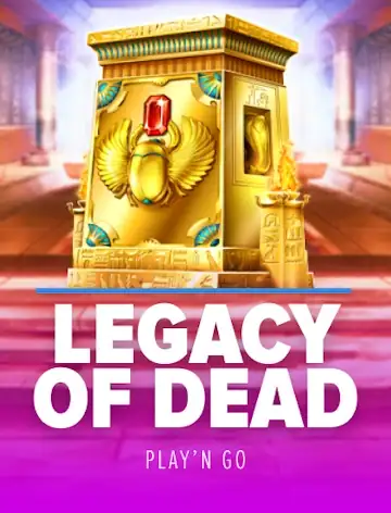Legacy of Dead, a Play'n GO game at Neptune Play Casino with 96.58% RTP
